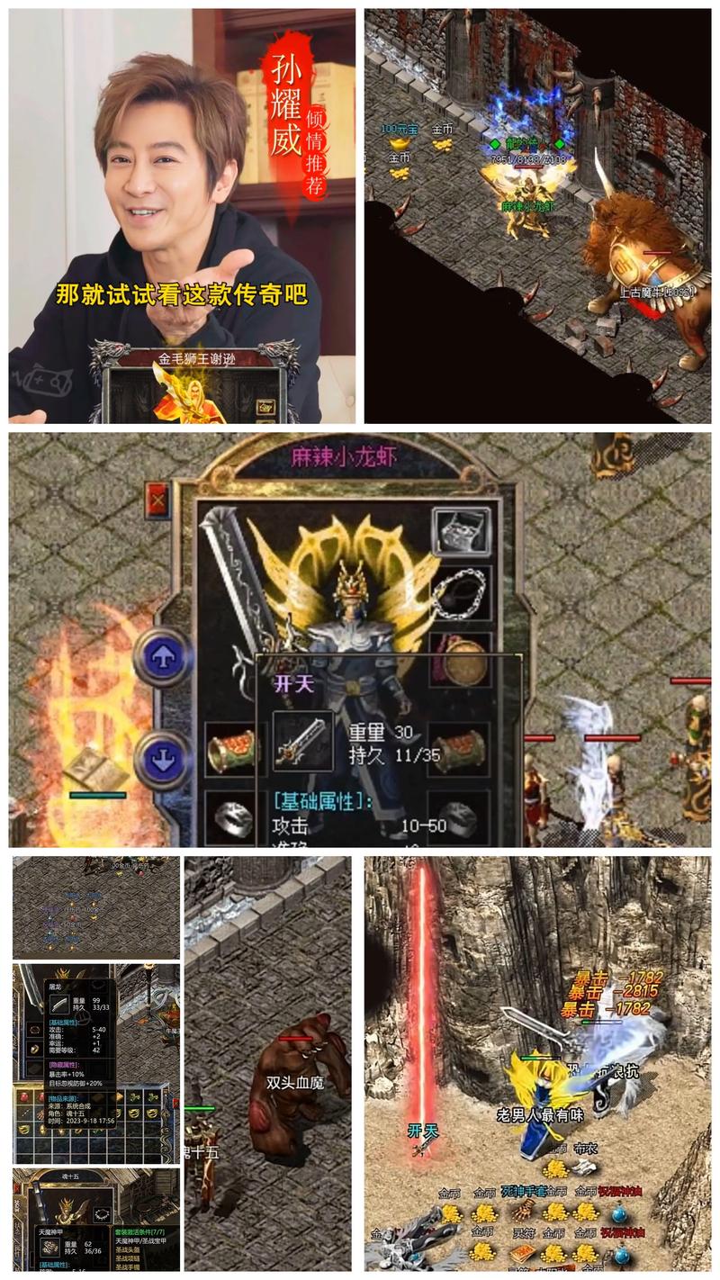 重温经典,1.76金币版传奇SF原味评测与推荐